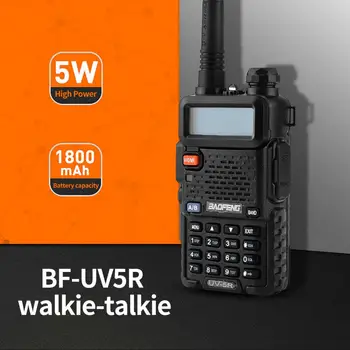 BF-UV5R Walkie Talkie Vysoký Výkon Dual Band Ručné Bezdrôtové Walkie Talkie Dve Spôsob Lovu Rádio pre Self-vodičský Tour